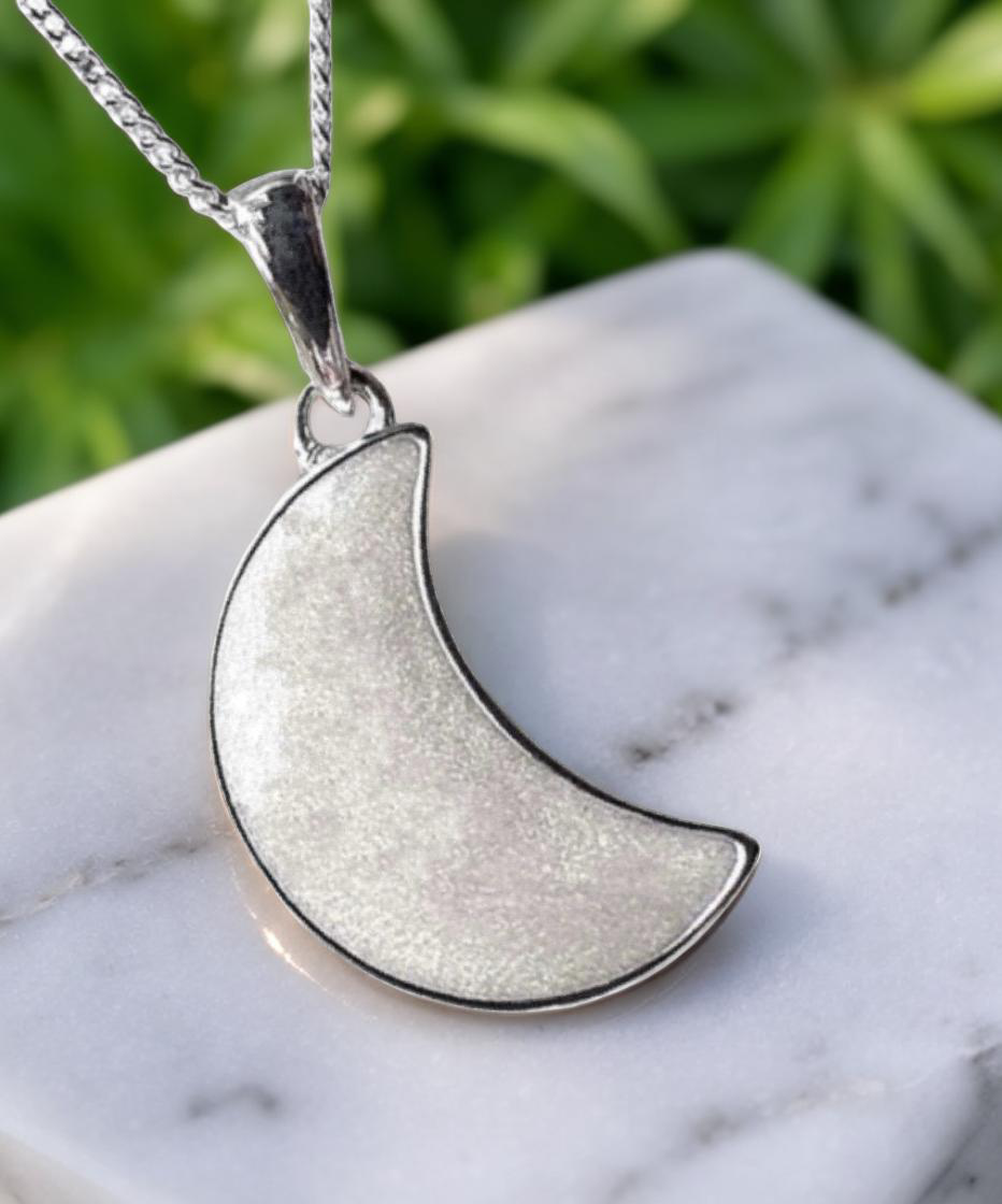 Breastmilk Moon Necklace