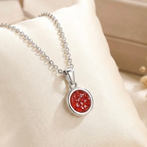 Stainless Steel Round Necklace