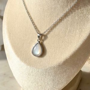 Breastmilk Stainless Steel Teardrop