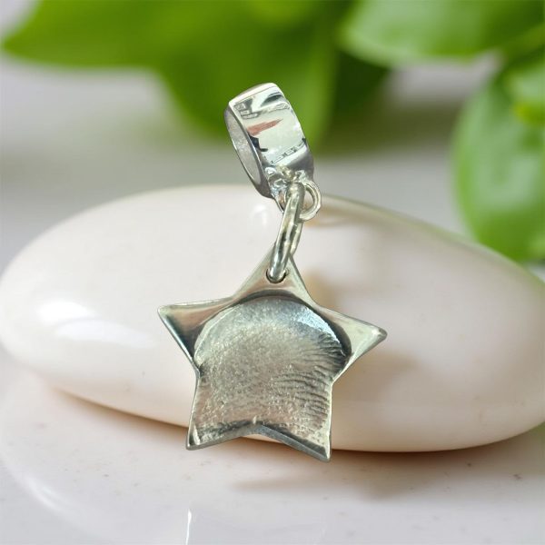 Touch the Silver Star Charm from Lasting Memories