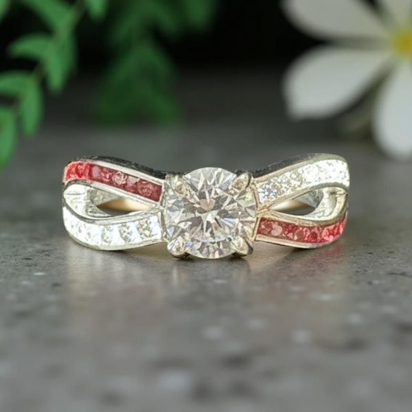 Infinity Solitaire Cz from Lasting Memories