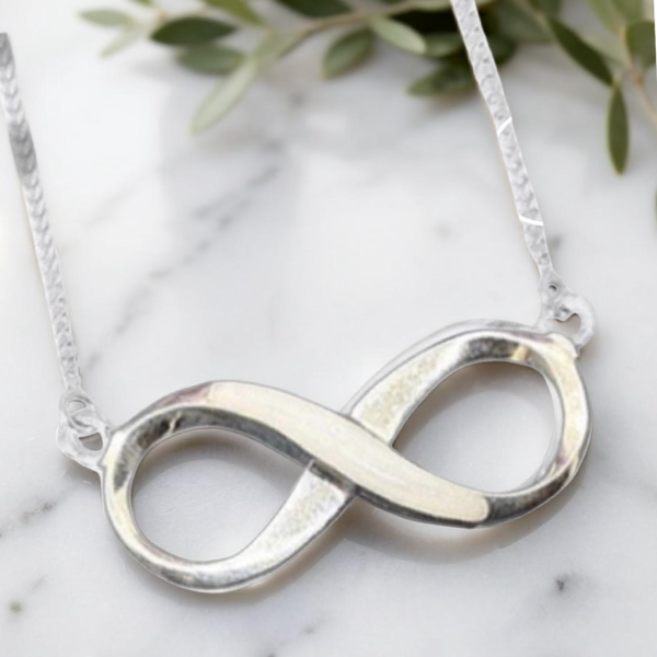 Breastmilk Infinity Necklace from Lasting Memories