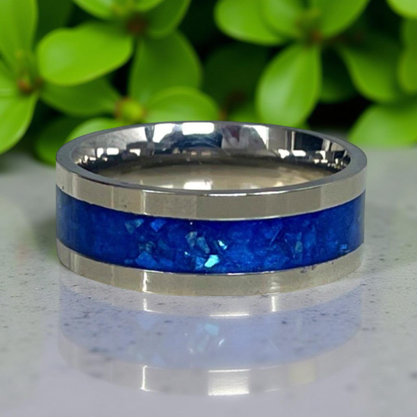Unisex Channel Inclusion Ring from Lasting Memories