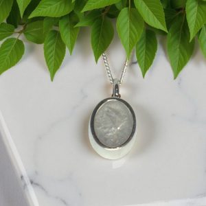 Oval Self Fill Memorial Ashes Necklaces
