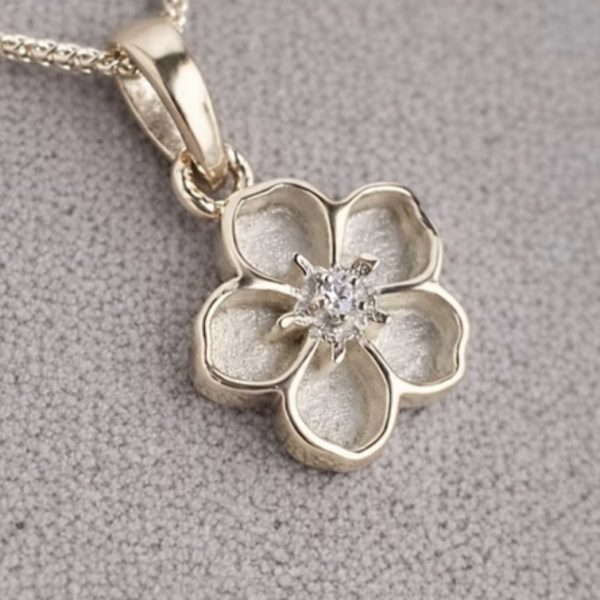 9CT Gold Forget Me Knot from Lasting Memories