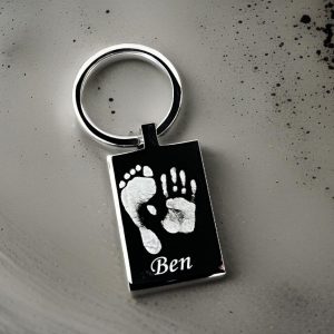 Personalised Rectangle Keyrings