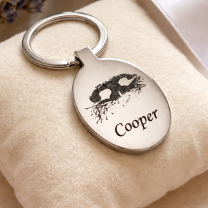 Nose Print Keyring
