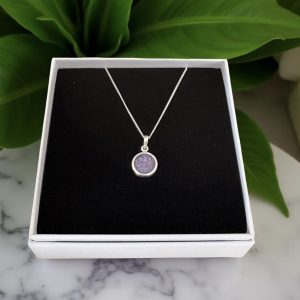 Sterling Silver Round Necklace