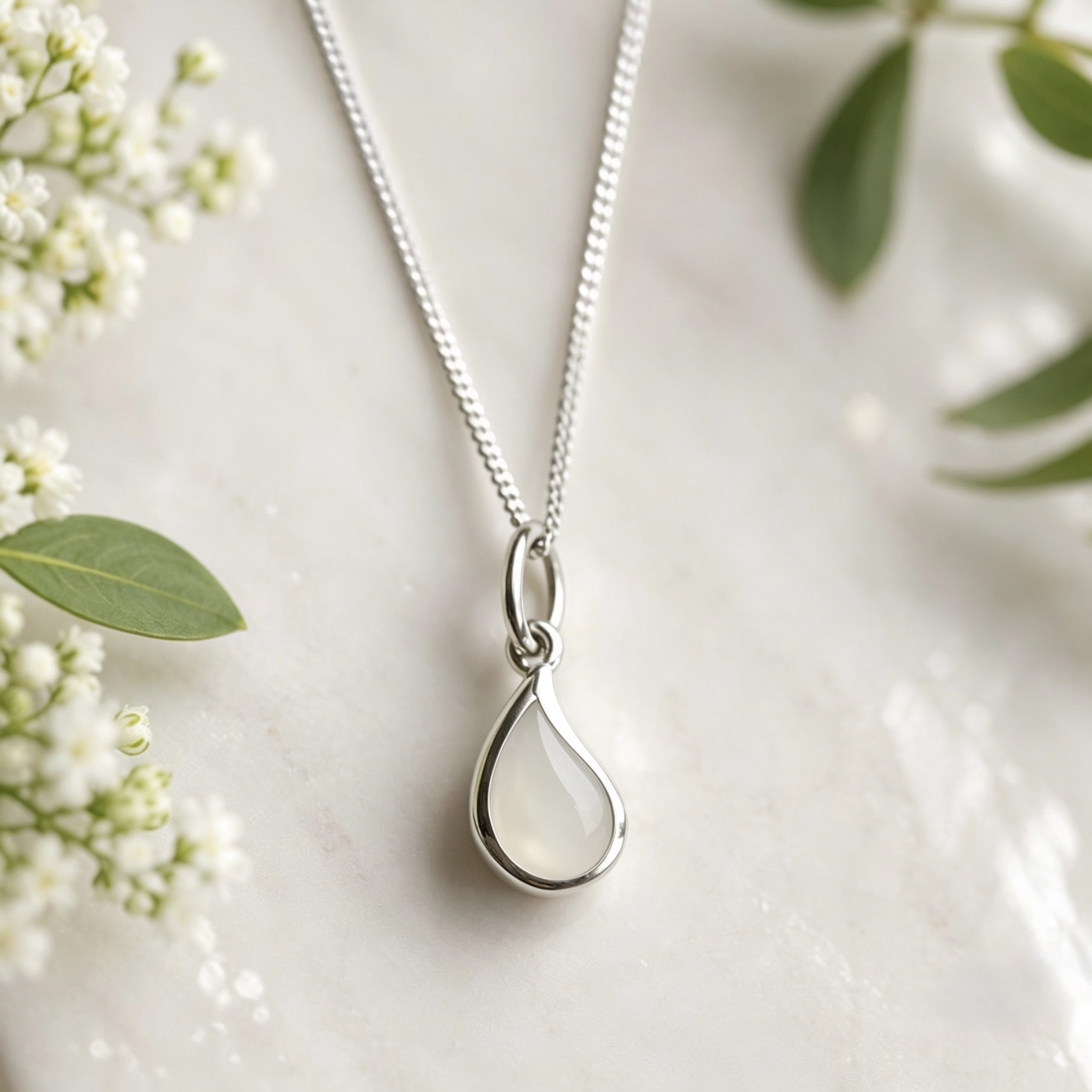 Milk Drop Necklace
