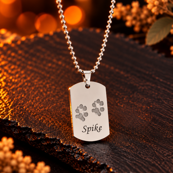 ADDR Stainless Steel Dog Tag Necklace (Copy)