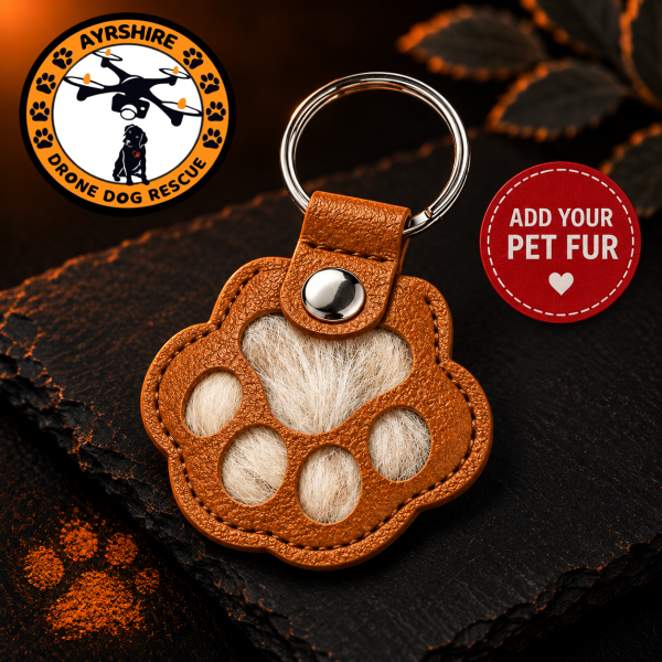 ADDR Pet Fur Keyring