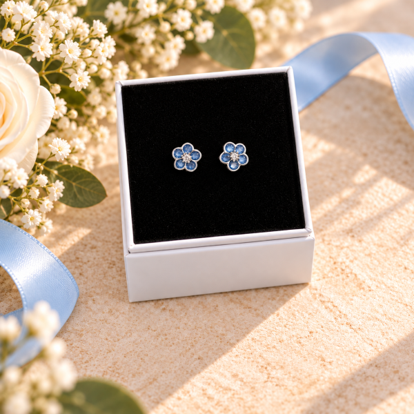 Forget-Me-Not Earrings